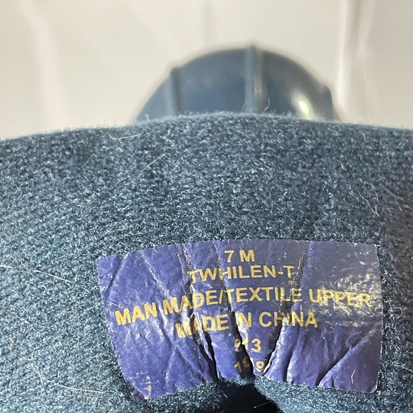 Tommy Hilfiger Navy + Yellow Duck Boot Rain Boots - Picture 5 of 5